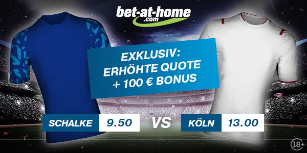 Schalke Sieg Bet at home Wette