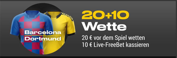 Bwin Wette Barcelona Dortmund Spiel
