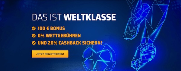 Der Bet3000 Bonus für Neukunden