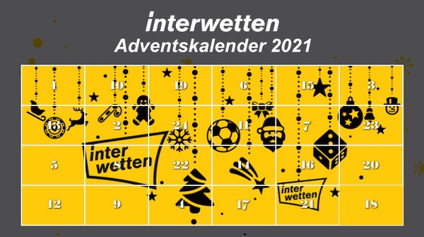 Der Adventskalender von Interwetten