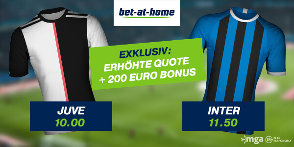 Derby d'Italia Quotenboost Bet-at-home