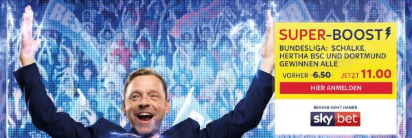 Skybet Super Boost Wette Quotenboost