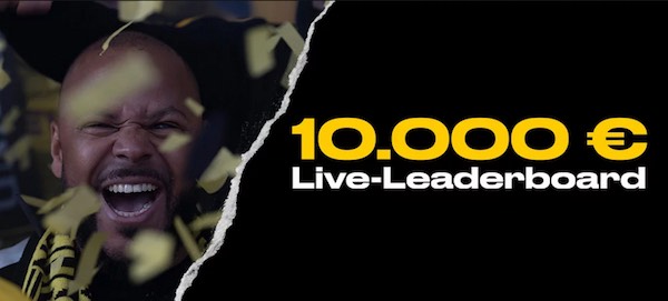 Bwin Live-Leaderboard mit 200 Preisen