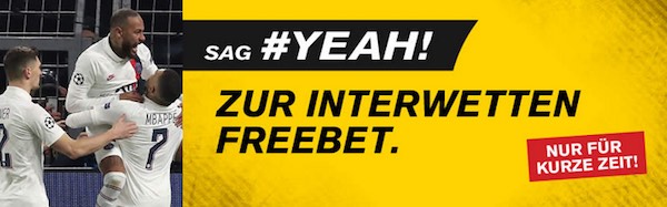 Interwetten belohnt Wetten auf das Champions-League-Achtelfinale mit Gutschrift