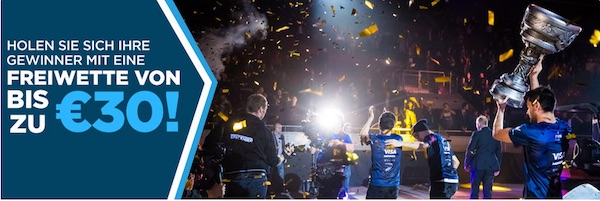 Eaglebet eSports Freiwette