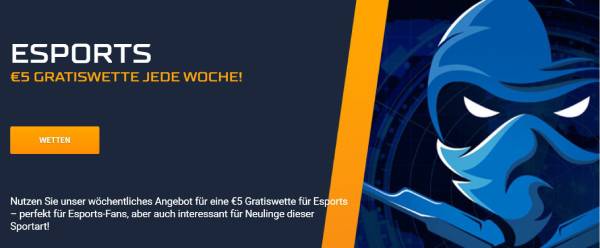 STSbet Wette Esports Promo