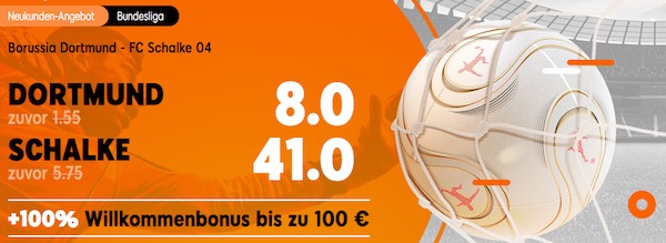 888sport Quotenboost auf Dortmund vs. Schalke zum Bundesliga Restart