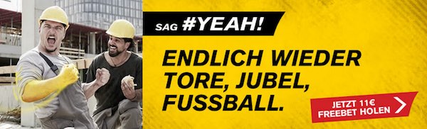 Interwetten Gratiswette zum Restart der Bundesliga