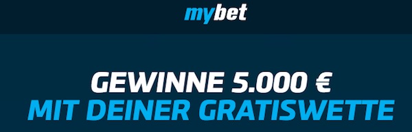 Mybet 5.000 Euro Wettbewerb zur Bundesliga
