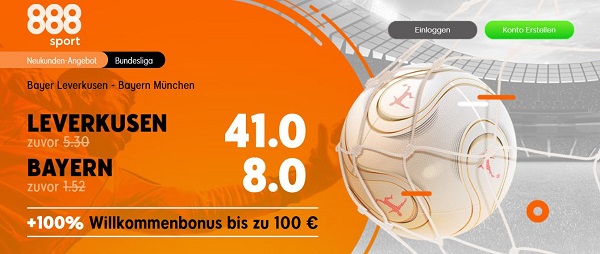888sport wette quotenboost top quote bundesliga