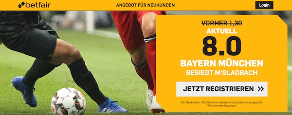 Betfair Bayern Boost