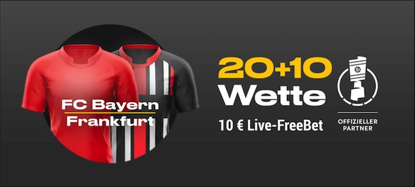 Bwin Bayern München Eintracht Frankfurt 20+10 Wette Live Freiwette