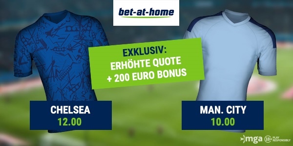 Bet at home Premier League Chelsea Manchester City
