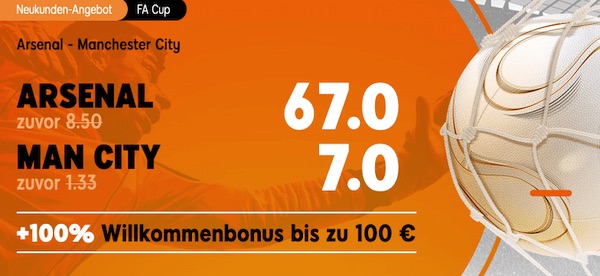 FA Cup Quotenboost 888sport