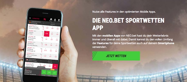 Beschreibung der NEO.bet Sportwetten App