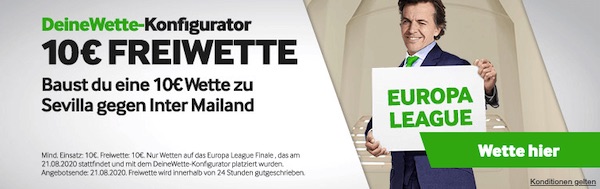 Konfigurator Freiwette zum EL Finale