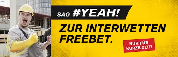 Bundesliga Freebet bei Interwetten als Belohnung für EL und CL Finalwetten