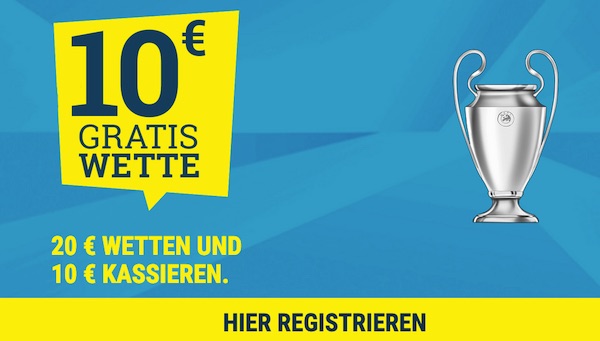 CL Finale sportwetten de 10 Euro