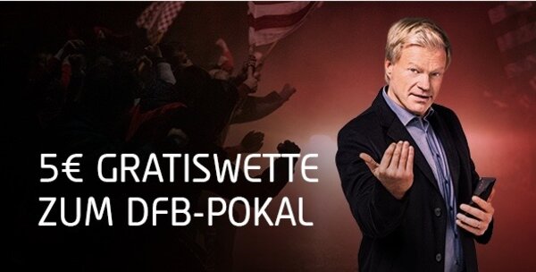 Tipico DFB Pokal 5 Euro Freiwette