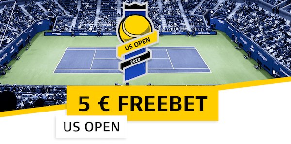 XTiP Cashback Angebot zu den US Open 2020