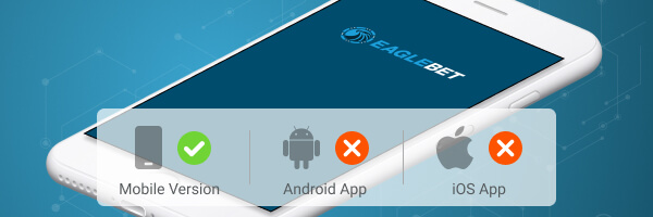 Smartphone Grafik zur Eaglebet App