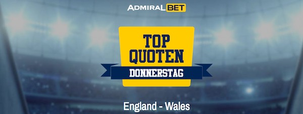 Admiralbet Verbesserte Quote Auf Sieg England Vs Wales