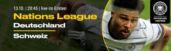 Zwei Bwin Price Boosts zum Nations League Spiel Deutschland gegen Schweiz