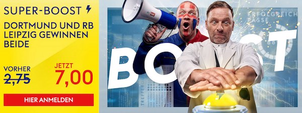 Sky Bet Super-Boost zum Champions League Start 2020 auf Leipzig und BVB