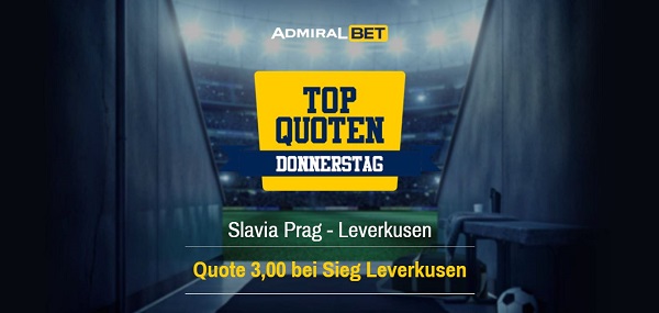 admiralbet wette quotenboost europa league slavia leverkusen