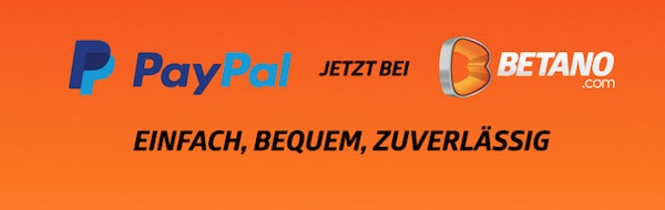 Betano PayPal Einzahlung