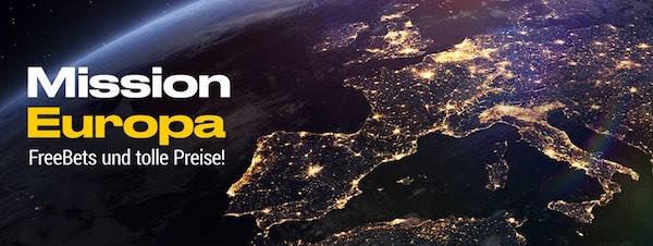 Bis zu 50 Euro Bwin Freebets mit der Mission Europa