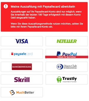 Paysafecard Bwin Auszahlung