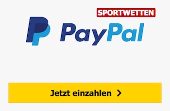 Interwetten Einzahlung mit PayPal