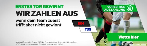 Betway erstes Tor B04 vs TSG