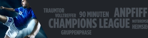 BildBet Fußball Banner auf der Homepage