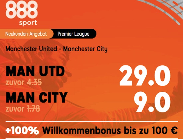 Quotenboost im Derby