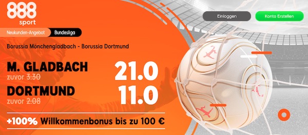 888sport Top Quoten Gladbach Dortmund