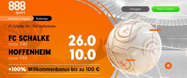 Quotenboost Wette Schalke Hoffenheim Angebot