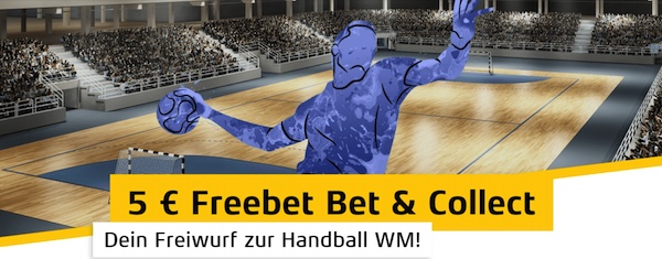 Bet & Collect Aktion von Merkur Sports zur Handball WM