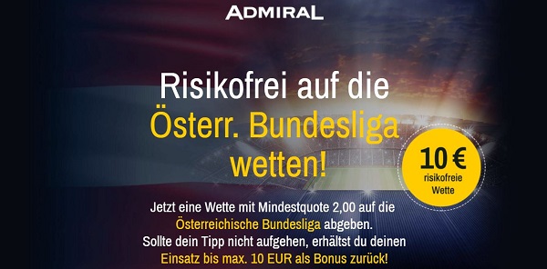 oesterreich bundesliga wette admiral ohne risiko