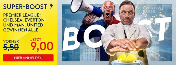 skybet superboost aktion angebot premier league