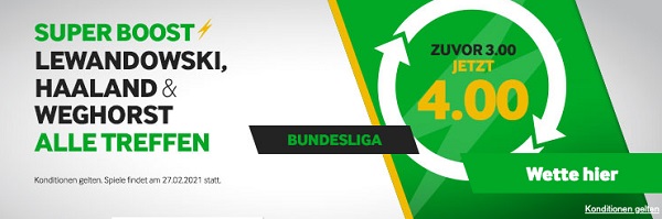 top torjaeger betway quotenboost angebot wette treffer