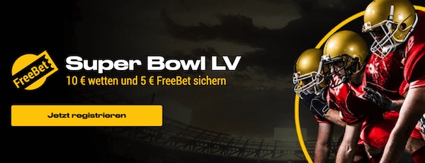5 Euro Super-Bowl-Geschenk von Bwin
