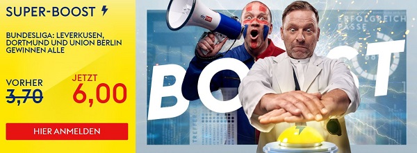 skybet superboost quotenboost leverkusen dortmund union sieg odds boost