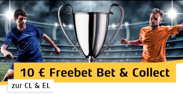 10€ Freebet bei Bet and Collect von Merkur Sports /Cashpoint