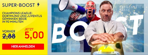 Boost BVB Juve SkyBet