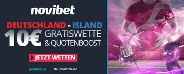 WM Quali Novibet 10 Euro Deutschland Island
