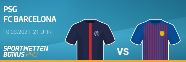 Paris SG FC Barcelona Champions League Wetten Quoten Vergleich Aktionen Vorschau