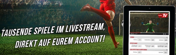 Das Livestream Angebot von Winamax