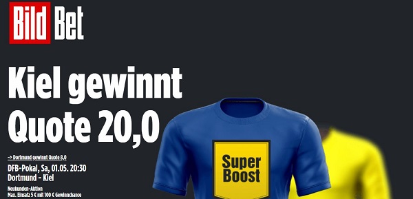 kiel wette dfb pokal quotenboost bildbet angebot promo